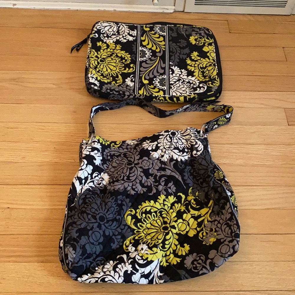 Vera Bradley Laptop Sleeve and Holiday Tote